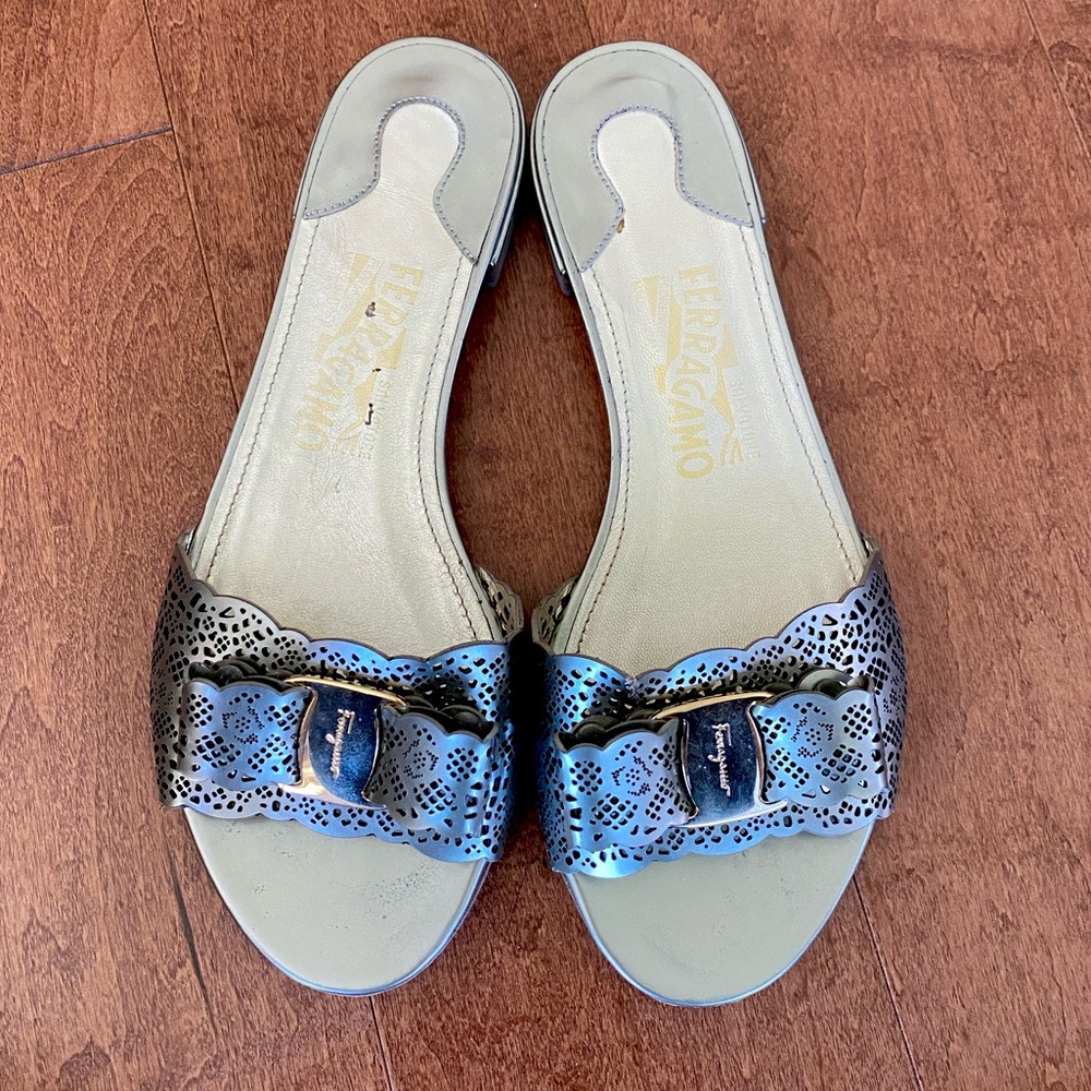 Salvatore Ferragamo slide sandal